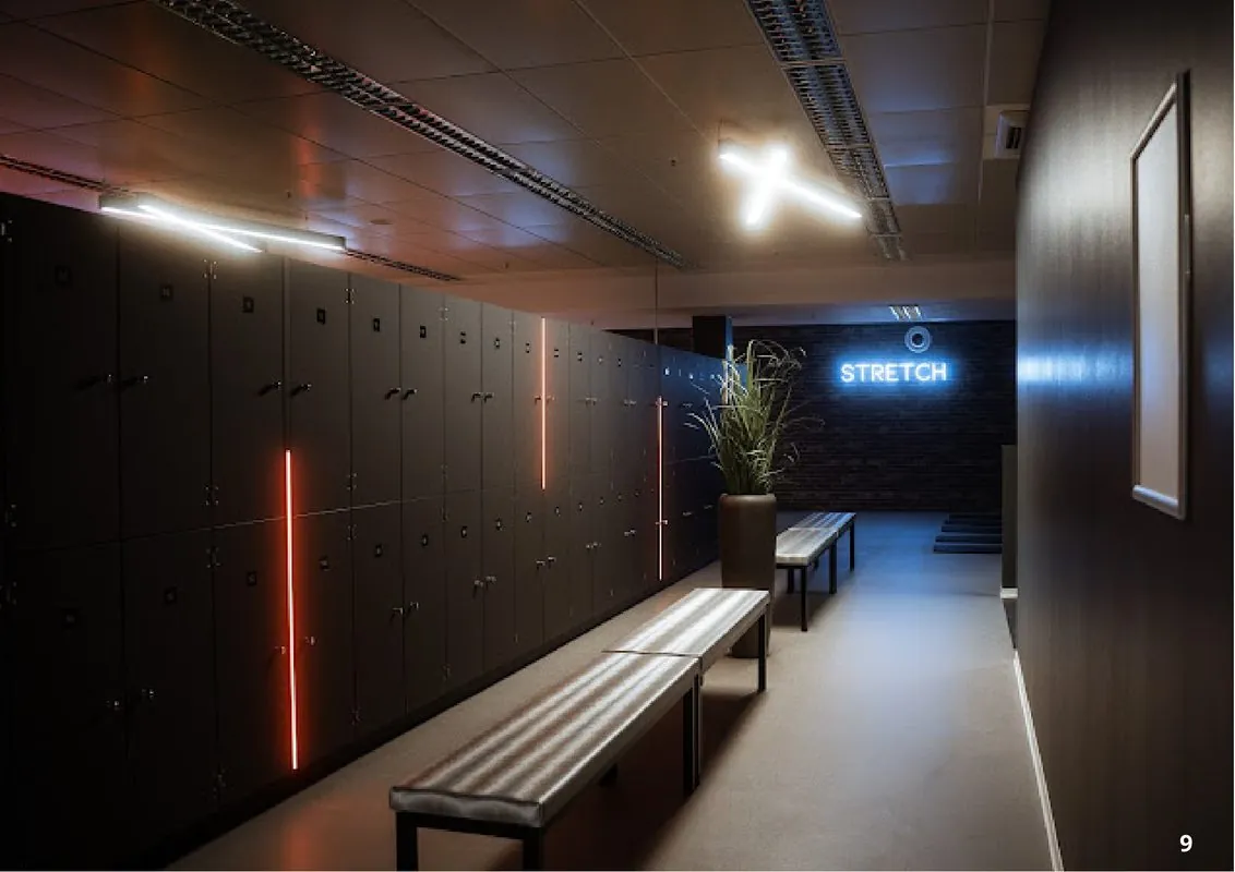 LED Leuchtschild Fitnessstudio NEONTRIP Kundenprojekt